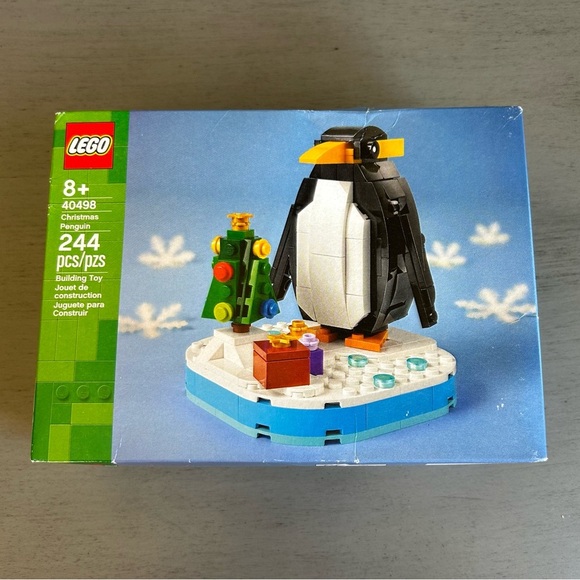 LEGO Holiday Exclusive 40498 Christmas Penguin NEW Sealed RETIRED 244pcs Tree - Picture 1 of 8